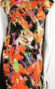 Abstract art dress